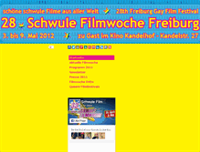 Tablet Screenshot of 2011.schwule-filmwoche.de